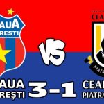 steaua bucurești ceahlăul piatra neamț 3-1