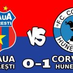 steaua bucurești corvinul hunedoara 0-1