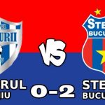 viitorul tg jiu steaua bucurești 0-2