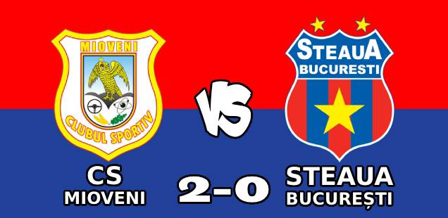 cs mioveni steaua bucurești 2-0