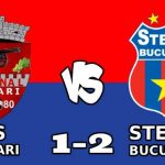 cs tunari steaua bucurești 1-2