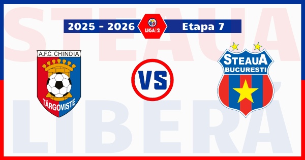 chindia târgoviște Steaua bucurești
