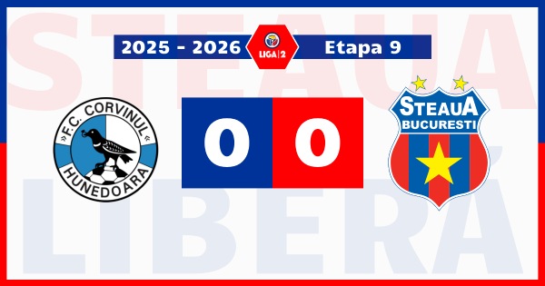 corvinul steaua 0-0