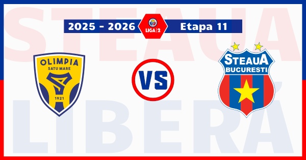 olimpia satu mare steaua bucurești