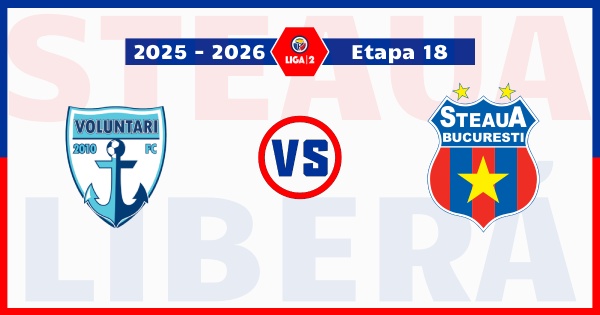 fc voluntari steaua bucurești