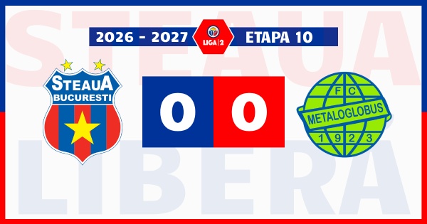 steaua metaloglobus 0-0