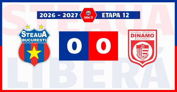 steaua bucurești dinamo bucurești 0-0